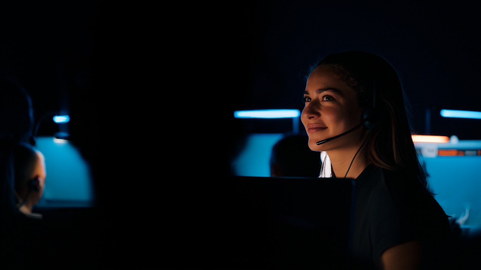 Appointment setters aan het werk op de salesvloer